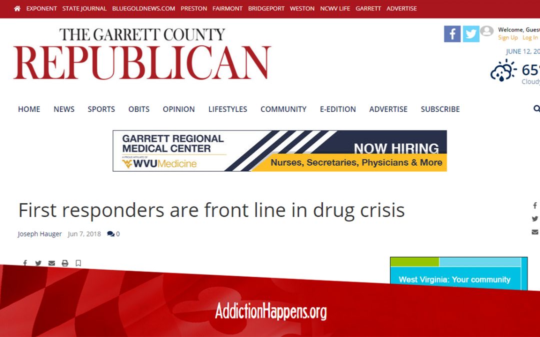 Local Feature: First responders are front line in drug crisis