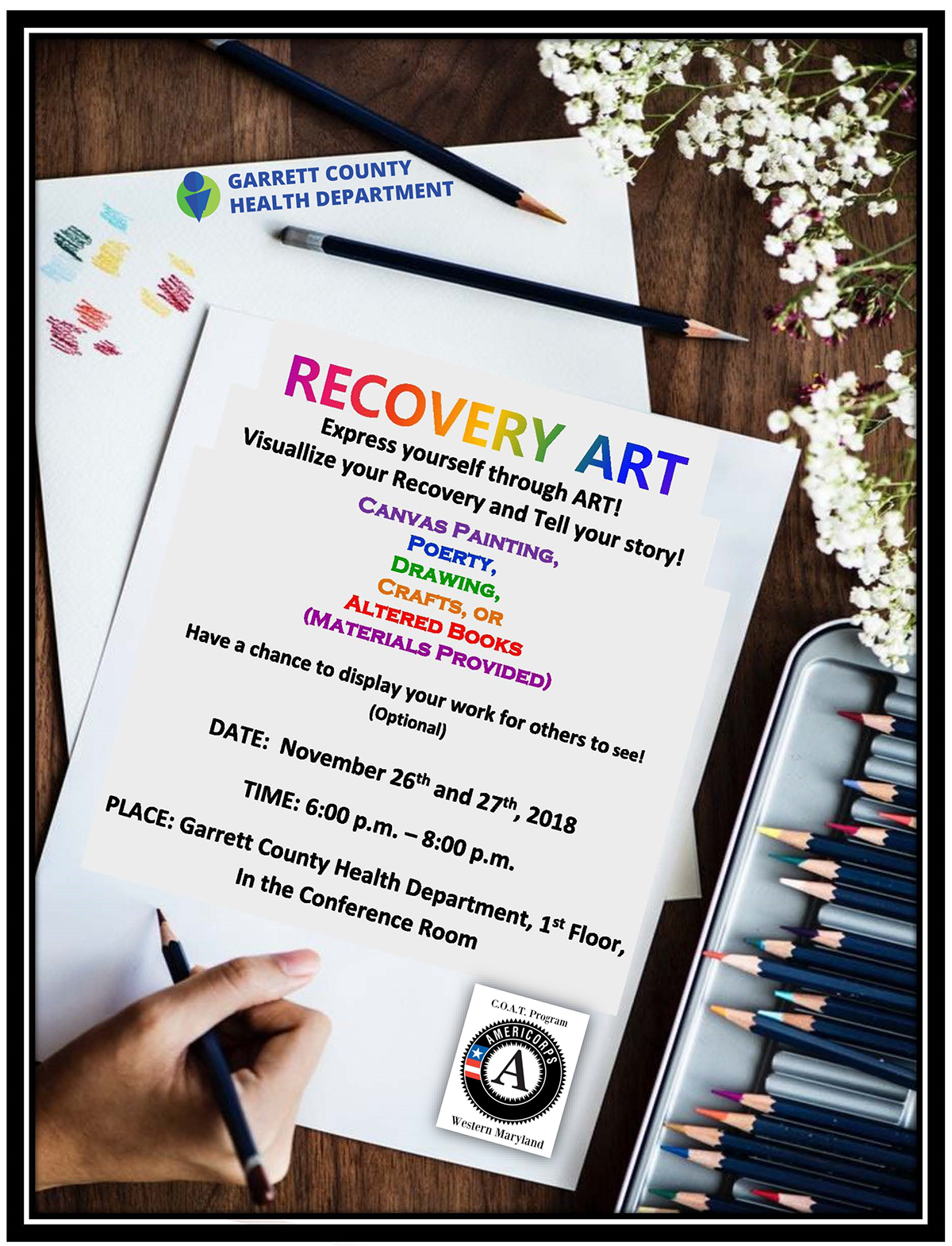 Recovery Art Event