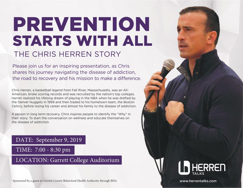 Chris Herren - Prevention Starts w/ All - Addiction & Recovery