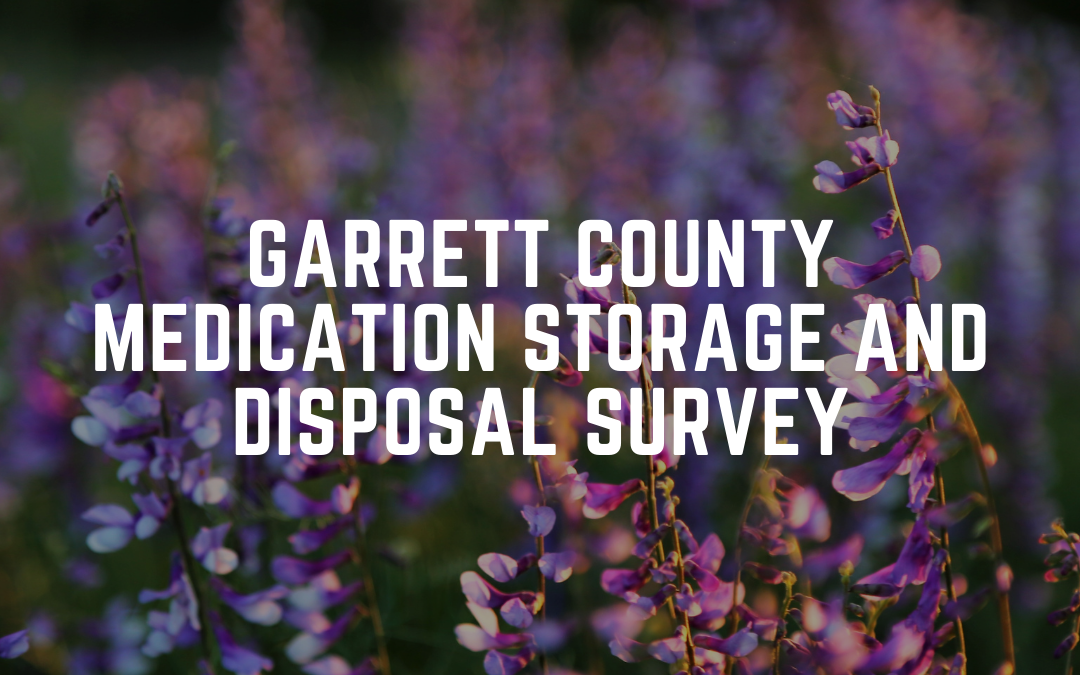 We Need Your Feedback! – Garrett County Medication Storage and Disposal Survey
